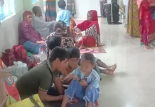 রাঙামাটিতে টানা বৃষ্টিপাত, ১৬ আশ্রয়কেন্দ্রে ৮০৪ জন