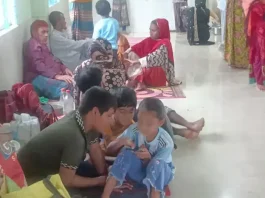রাঙামাটিতে টানা বৃষ্টিপাত, ১৬ আশ্রয়কেন্দ্রে ৮০৪ জন