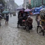 চট্টগ্রামে ২৪ ঘণ্টায় ৩৩১ মিলিমিটার বৃষ্টি, জলমগ্ন নগরী
