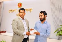 দৃষ্টিপ্রতিবন্ধী আকাশ প্রযুক্তির ছোঁয়ায় আলোকিত হবে: ডিসি জাহিদ