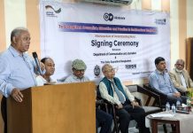চবির সাংবাদিকতা বিভাগ ও দৈনিক সুপ্রভাত পত্রিকার মধ্যে সমঝোতা স্মারক স্বাক্ষর