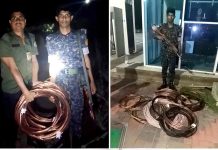 মাতারবাড়ী বিদ্যুৎকেন্দ্রে চুরি ঠেকালেন আনসার সদস্য
