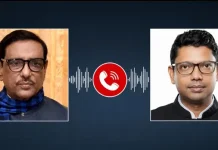 ‘নেটটা স্লো করে দাও, নেত্রীর পারমিশনটা নিয়ে নেই’—কাদের-পলকের ফোনালাপ