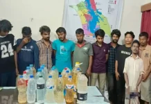 রাঙামাটিতে ৪০ লিটার মদসহ ১২ মাদককারবারি গ্রেপ্তার