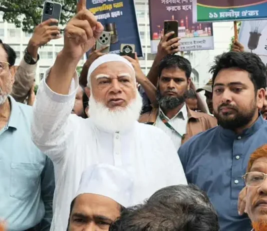 ‘আমরা কাউকে অসম্মান করতে আসিনি, জনগণের দাবি নিয়ে এসেছি’