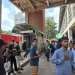 মিরপুর মেট্রোরেল স্টেশনের নিচে বোমাসদৃশ বস্তু