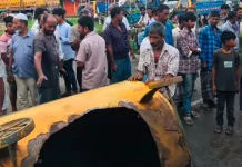 মীরসরাইয়ে বিকট শব্দে ভলকানাইজিং ট্যাংক বিস্ফোরণ