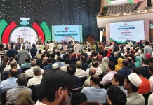 রাজধানীতে জুলাইযোদ্ধাদের সংবর্ধনায় হট্টগোল