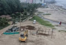 কক্সবাজার সৈকতে সড়ক নির্মাণ বন্ধের নির্দেশ